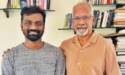 Rajkumar Periasamy with Mani Ratnam&nbsp;