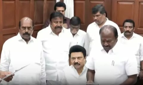 VC Chandrakumar took oath as a Member of the Legislative Assembly&nbsp;