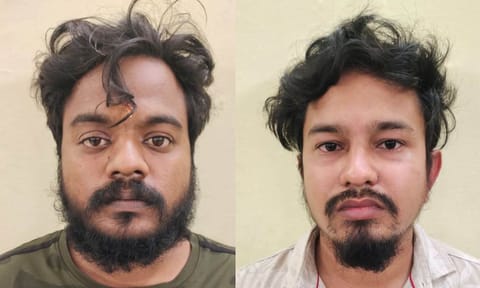 (L-R) Karthikeyan and Kushal