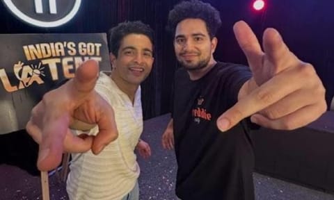 Ranveer Allahbadia and Comedian Samay Raina&nbsp;