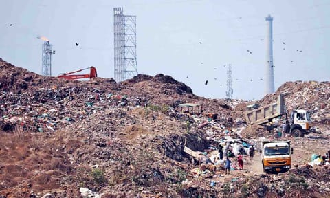 File photo of Kodungaiyur dumpyard&nbsp;