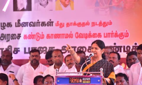 Thoothukudi MP and DMK deputy general secretary Kanimozhi Karunanidhi (X)&nbsp;