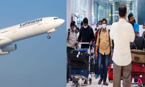 Lufthansa flight, Representative Image&nbsp;