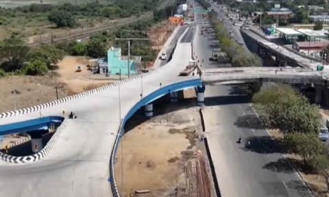 Singaperumal Koil flyover (Thanthi TV)&nbsp;