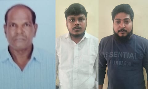 L to R: Ranganathan,&nbsp; Manikandan, Vinod