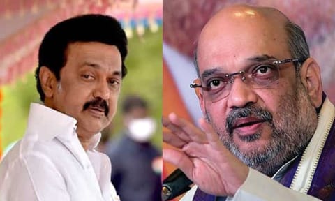 Chief Minister M K Stalin; Union Home Minister Amit Shah&nbsp;