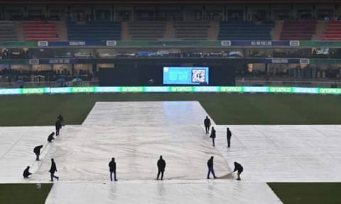 Champions Trophy: Toss in Pakistan-Bangladesh match delayed due to rain in Rawalpindi (ICC)&nbsp;