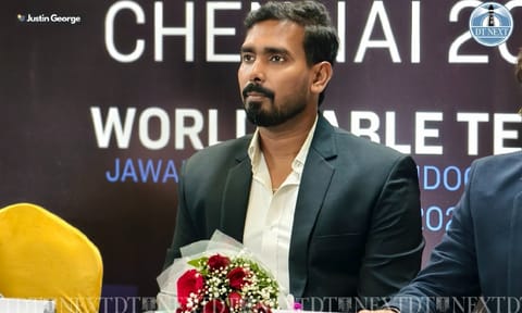 Sharath Kamal (Photo: Justin George)&nbsp;