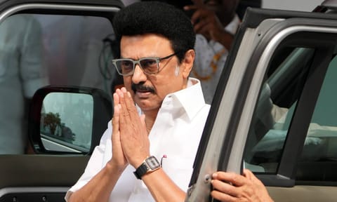 Tamil Nadu Chief Minister and DMK President MK Stalin (PTI)&nbsp;