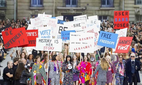 A Chanel Show in Paris in 2014 (NYT)