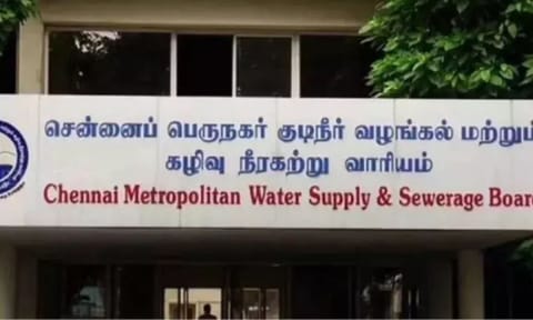 &nbsp;Chennai Metropolitan Water Supply and Sewerage Board&nbsp;