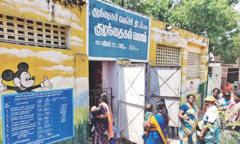 File photo of an anganwadi&nbsp;