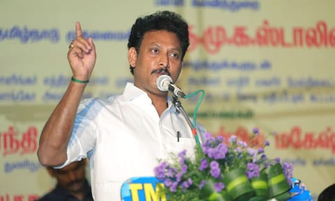 Tamil Nadu Minister of Education Anbil Mahesh Poyyamozhi&nbsp;