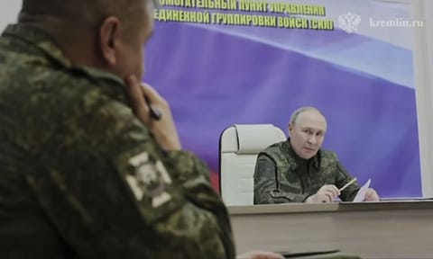 President Vladimir Putin (AP)