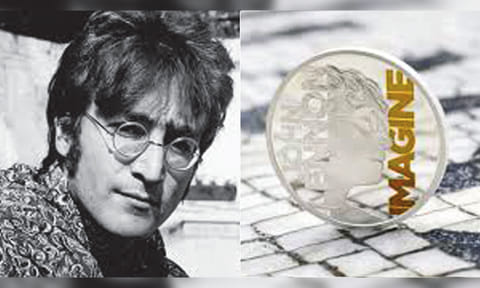 John Lennon, British Coin&nbsp;
