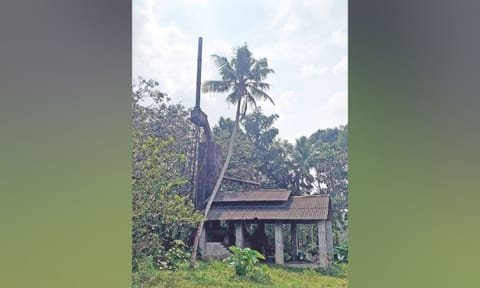 A defunct cashew processing unit at Devicode, Kanniyakumari