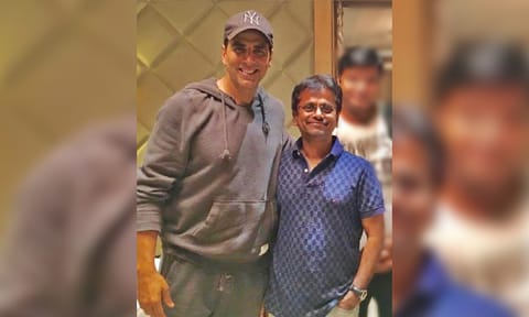 Akshay Kumar with AR Murugadoss