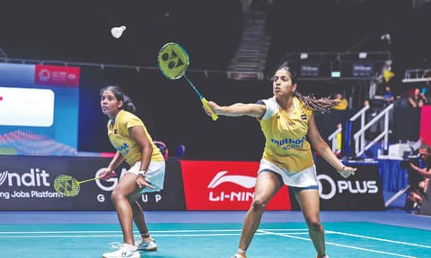 Treesa Jolly and Gayatri Gopichand&nbsp;