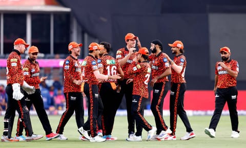 Sunrisers Hyderabad players celebrating (Photo: X-@IPL)