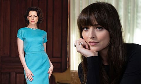 Actors Anne Hathaway and Dakota Johnson (Instagram/X)