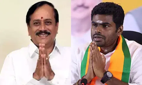 &nbsp;BJP leaders Annamalai and H Raja&nbsp;