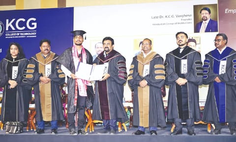 KCG College of Technology celebrated its 23rd Graduation Day&nbsp;