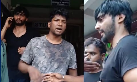 Visual from the spot (Thanthi TV)