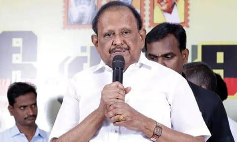 Minister for Law S Regupathy&nbsp;