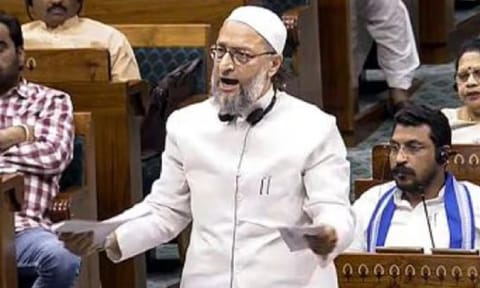 AIMIM president Asaduddin Owaisi (PTI)&nbsp;