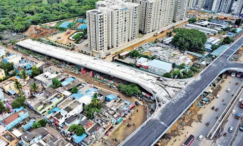 Perungalathur road over bridge (file photo)&nbsp;