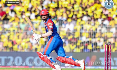 KL Rahul during the match (Photo credit: Hemanathan M)