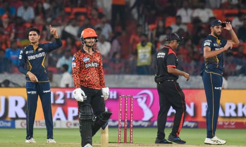 Players during the match (PTI)