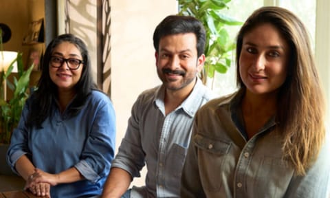 &nbsp;Prithviraj Sukumaran with Kareena Kapoor (IANS)