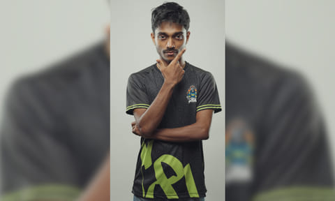 Aravindh Chithambaram in a S8UL shirt&nbsp;