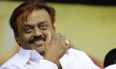 Late actor and politician, Vijayakanth (IANS)&nbsp;