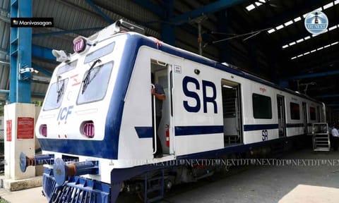 AC EMU train (Photo: Manivasagan)
