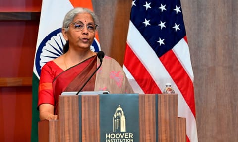 Finance Minister Nirmala Sitharaman&nbsp;