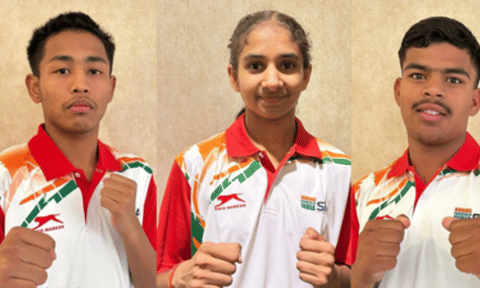 Five Indian boxers advanced to the semifinals of the Asian U-15 Championships. (Photo: IANS)&nbsp;