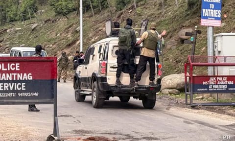 Visuals from the spot (PTI)