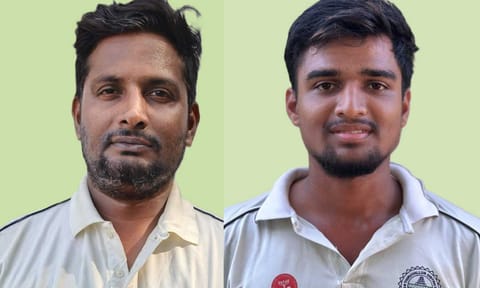(L-R) R Srivatsan; Nayef Ahmed