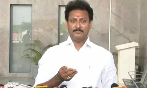 School Education Minister Anbil Mahesh Poyyamozhi&nbsp;