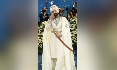 Diljit Dosanj at the Met Gala (Netflix/X)