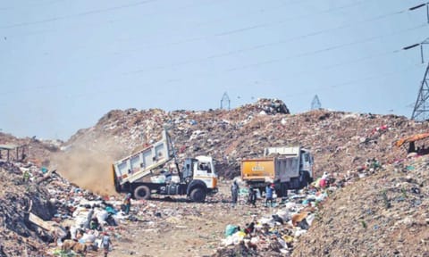 Kodungaiyur dump yard&nbsp;