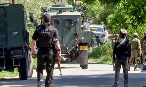Jairam Ramesh and Pawan Khera at a press conference in New Delhi (PTI)&nbsp;