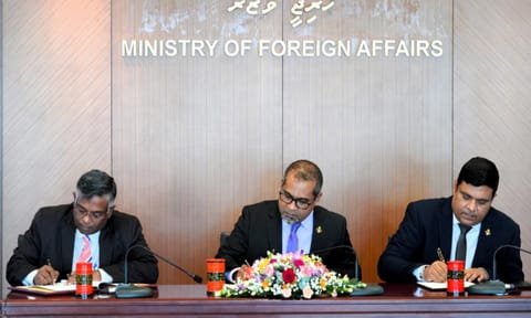 India, Maldives sign 13 MoUs to implement projects under Indian grant assistance (X/@MoFAmv)