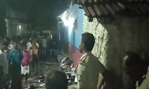 Visual from the accident spot