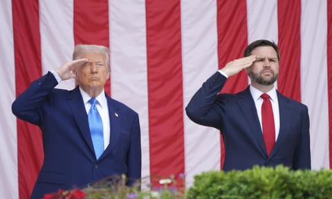President Donald Trump and Vice President JD Vance 