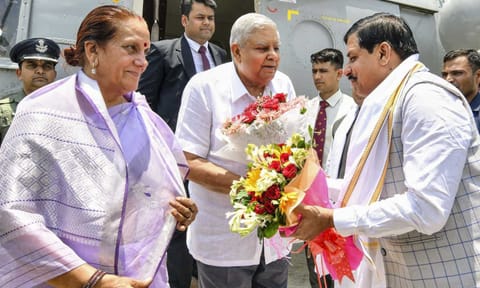 Vice President Jagdeep Dhankhar (PTI)&nbsp;