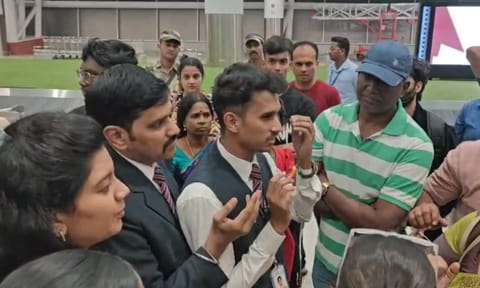 Chennai to Port Blair flight returns twice amid severe weather; passengers stranded
