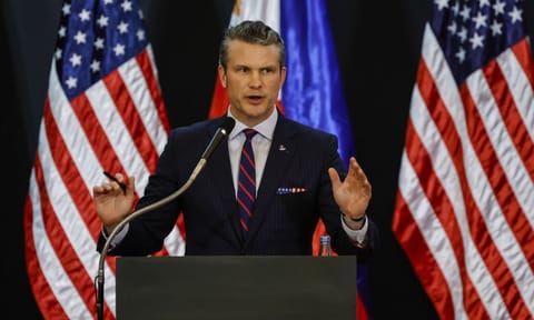 US Defense Secretary Pete Hegseth (AP)